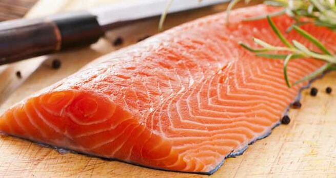 peixe vermello para a dieta mediterránea